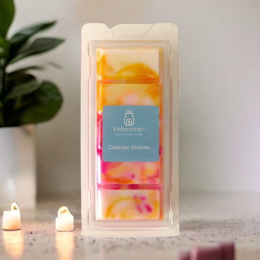 Delicate Blooms Wax Melt Bar with 'Odouraze'