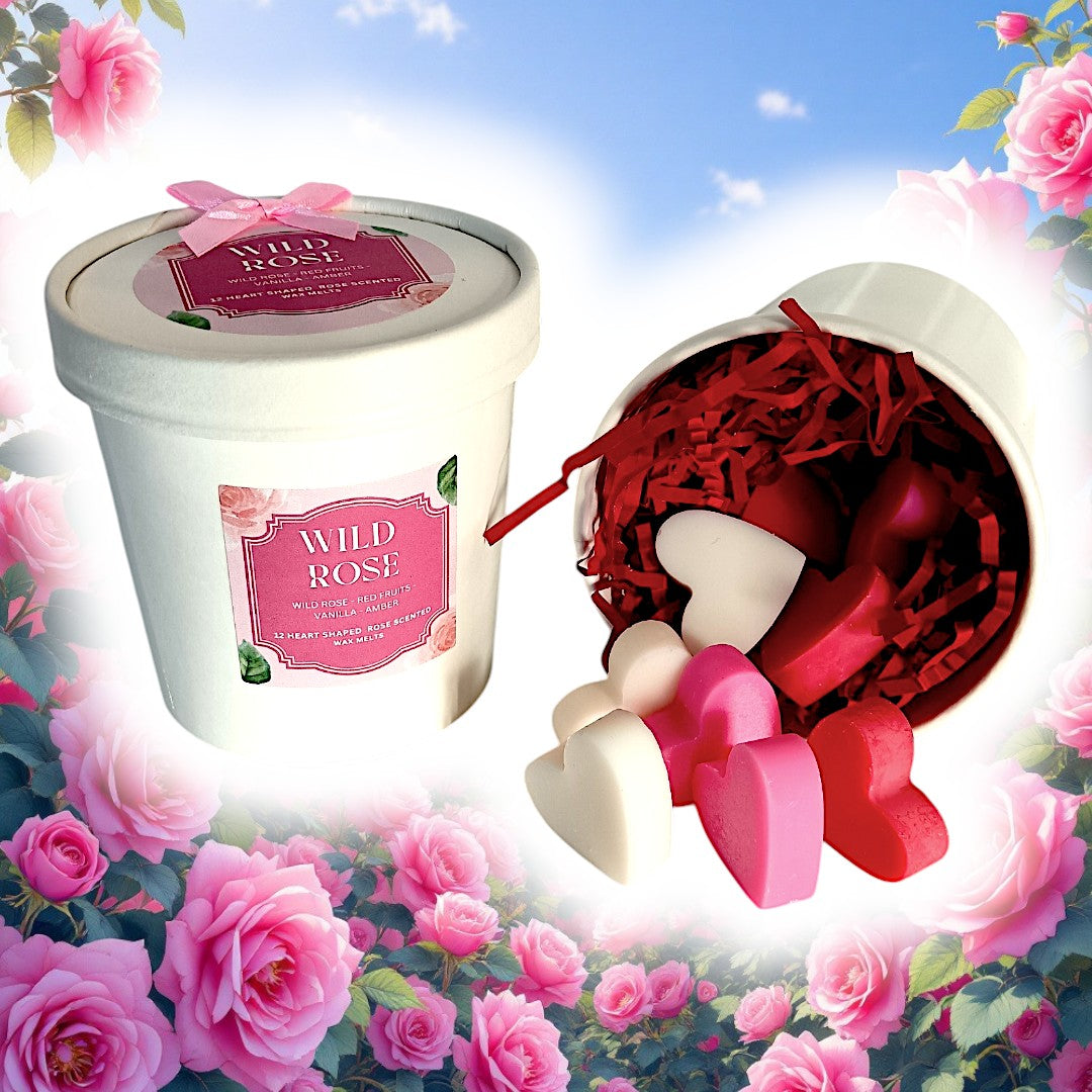 Mothers Day 'Wild Rose' Wax Melt pot